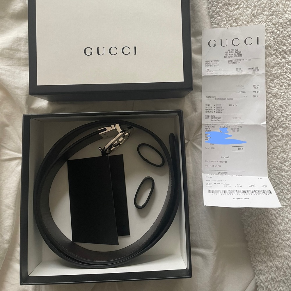 Gucci Reversible Belt